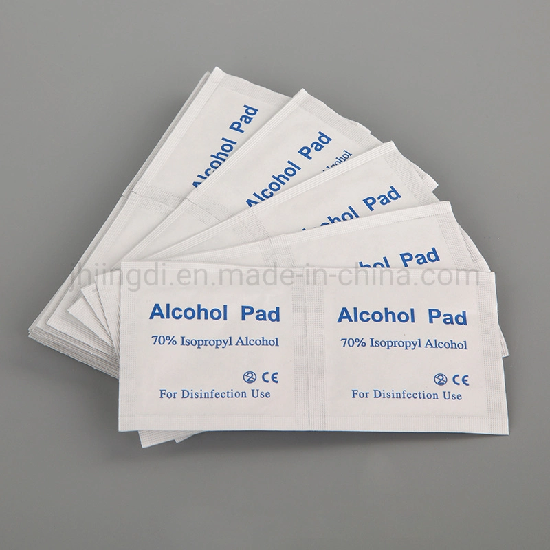 Top Sponsor Listing Pad Alcohol Non-Woven Sterile Pad and 70% Isopropyl Alcohol Pad and Clean Wipe